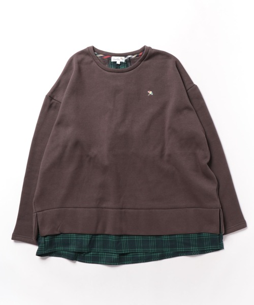 Arnold Palmer（アーノルドパーマー）の「バックリボン チェック ドッキング チュニック（チュニック・レディース・ブラック/チャコールグレー/ライトグレー・M/L/S）」の22枚目の写真