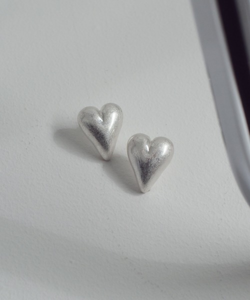 GOLDY（ゴールディ）の「ジグリー メタル ハート ピアス（ピアス（両耳用）・レディース・ゴールド系その他/ゴールド/シルバー/シルバー系その他・FREE）」の3枚目の写真