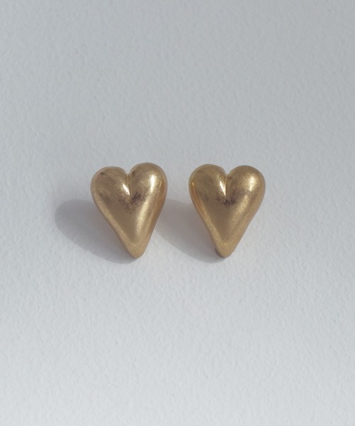 GOLDY（ゴールディ）の「ジグリー メタル ハート ピアス（ピアス（両耳用）・レディース・ゴールド系その他/ゴールド/シルバー/シルバー系その他・FREE）」の7枚目の写真