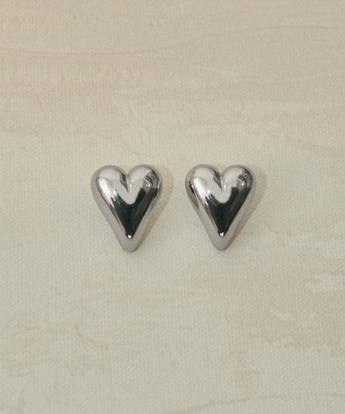 GOLDY（ゴールディ）の「ジグリー メタル ハート ピアス（ピアス（両耳用）・レディース・ゴールド系その他/ゴールド/シルバー/シルバー系その他・FREE）」の13枚目の写真