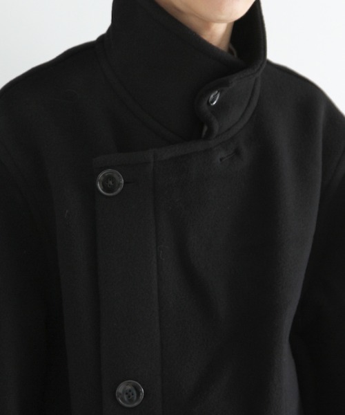 LEMAIRE(ルメール)の「LEMAIRE WRAP COAT(ダウンジャケット/コート・メンズ・ブラック・XS)」の8枚目の写真