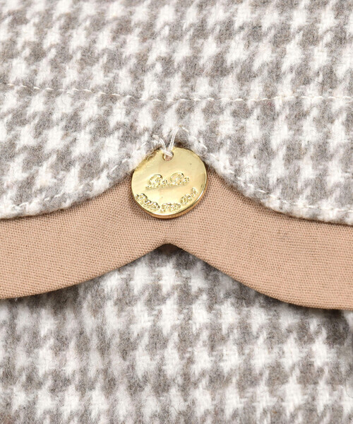 BeBe Petits Pois Vert(ベベプチポワヴェール)の「【店舗限定】ブロックチェックor千鳥柄ジャンパースカート(95~150cm)(ワンピース・キッズ・ベージュ系その他/ブラック系その他・120cm/110cm/130cm/140cm/150cm/100cm/95cm)」の17枚目の写真