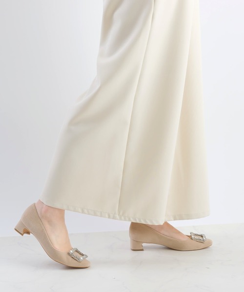 PICCIN（ピッチン）の「ツインクロスディープVサロペット（サロペット/オーバーオール・レディース・ベージュ/ブラック・M/L）」の20枚目の写真