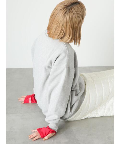 ehka sopo（エヘカソポ）の「2WAY袖ハイネックプルオーバー（Tシャツ/カットソー・レディース・キナリ/ネイビー/レッド・F）」の12枚目の写真