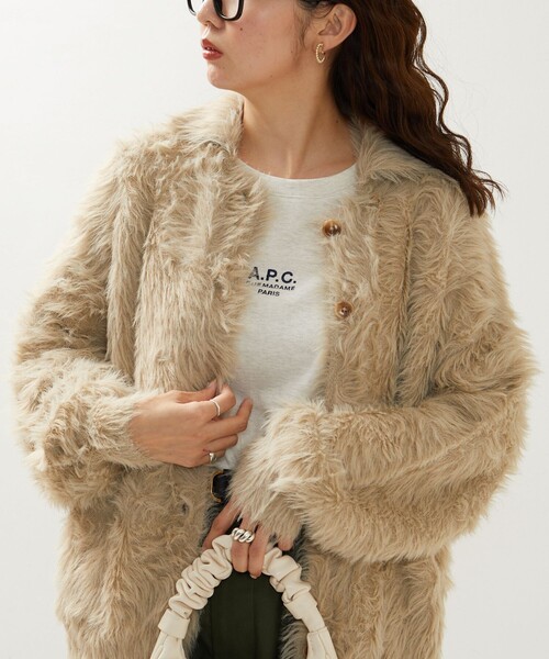 LOUNGEDRESS フェザーカーディガン LOUNGEDRESS フェザーカーディガン
