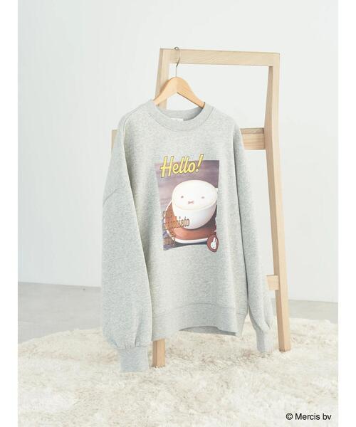 Miffy（ ミッフィー）の「miffy/earth　sweat　collection（スウェット・レディース・ライトグレー/アイボリー/モカ・FREE）」の22枚目の写真