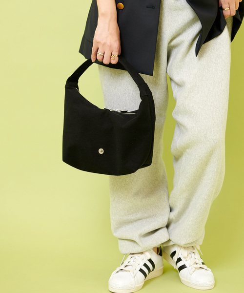 ORCIVAL(オーシバル)の「【ORCIVAL/オーシバル】HBT HAND BAG:ハンドバッグ(ハンドバッグ・レディース・ライトグレー/ブラック/ネイビー/グリーン・FREE)」の10枚目の写真