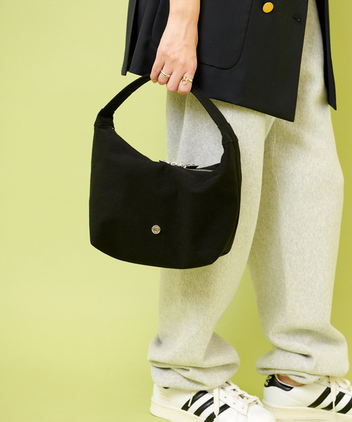 ORCIVAL(オーシバル)の「【ORCIVAL/オーシバル】HBT HAND BAG:ハンドバッグ(ハンドバッグ・レディース・ライトグレー/ブラック/ネイビー/グリーン・FREE)」の11枚目の写真