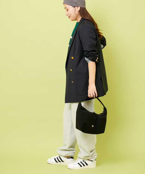 ORCIVAL(オーシバル)の「【ORCIVAL/オーシバル】HBT HAND BAG:ハンドバッグ(ハンドバッグ・レディース・ライトグレー/ブラック/ネイビー/グリーン・FREE)」の13枚目の写真