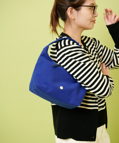 ORCIVAL(オーシバル)の「【ORCIVAL/オーシバル】HBT HAND BAG:ハンドバッグ(ハンドバッグ・レディース・ライトグレー/ブラック/ネイビー/グリーン・FREE)」の19枚目の写真