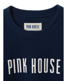 PINK HOUSE（ピンクハウス）の「ロゴプリントトレーナー