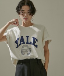 GOOD ROCK SPEED | 【GOOD ROCK SPEED】別注YALEロゴプリントカレッジTシャツ(Tシャツ/カットソー)