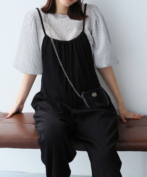 セール】ワイドサロペットパンツ（サロペット/オーバーオール