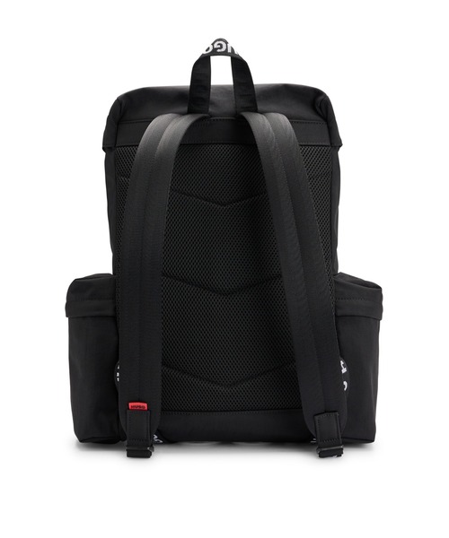 HUGO（ヒューゴ）の「HUGOロゴウェビング フラップクロージャー バック