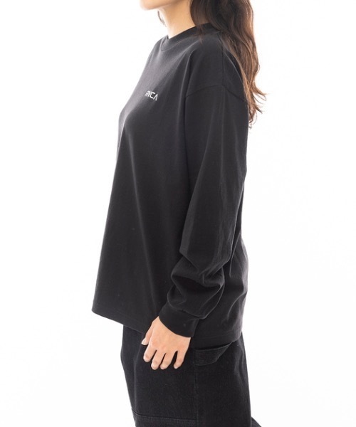 セール】RVCA レディース FAKE RVCA LS ロングスリーブTシャツ