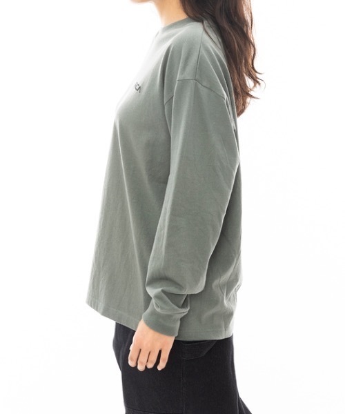 セール】RVCA レディース FAKE RVCA LS ロングスリーブTシャツ