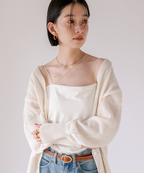 RIVE DROITE（リヴドロワ）の「R.good(アールドットグッド)/ラウンドカーブピアス（ピアス（両耳用）・レディース・シルバー/ゴールド・FREE）」の6枚目の写真