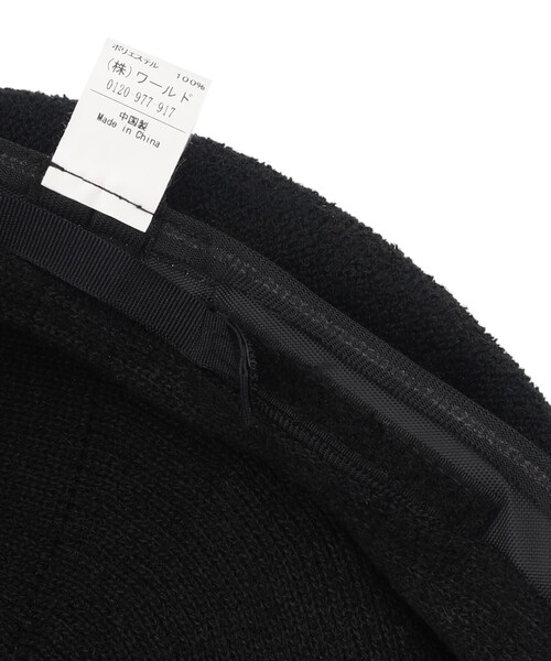 grove（グローブ）の「◆ブークレサーモベレー（ハンチング/ベレー帽・レディース・ブラック/ライトベージュ/グレー・00）」の4枚目の写真