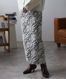 ap retro | 総柄プリーツタイトスカート(スカート)