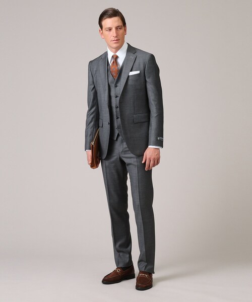 ✨未使用✨タケオキクチ セットアップ スーツ チェック DORMEUIL
