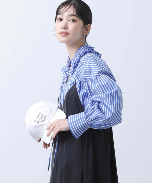 Gready Brilliant(グレディブリリアン)の「CuRキャミワンピース(ワンピース・レディース・ブラック/グレー・38)」の9枚目の写真