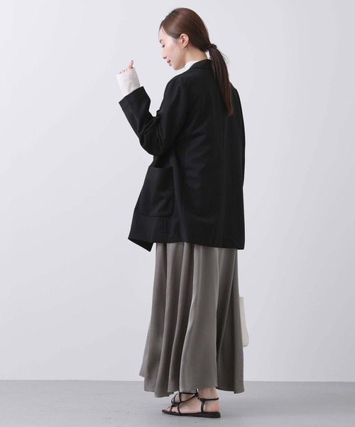 Gready Brilliant(グレディブリリアン)の「CuRキャミワンピース(ワンピース・レディース・ブラック/グレー・38)」の21枚目の写真