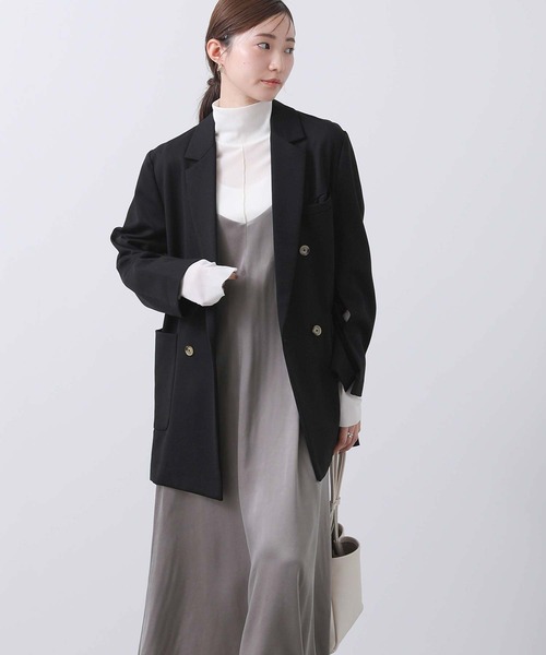 Gready Brilliant(グレディブリリアン)の「CuRキャミワンピース(ワンピース・レディース・ブラック/グレー・38)」の22枚目の写真
