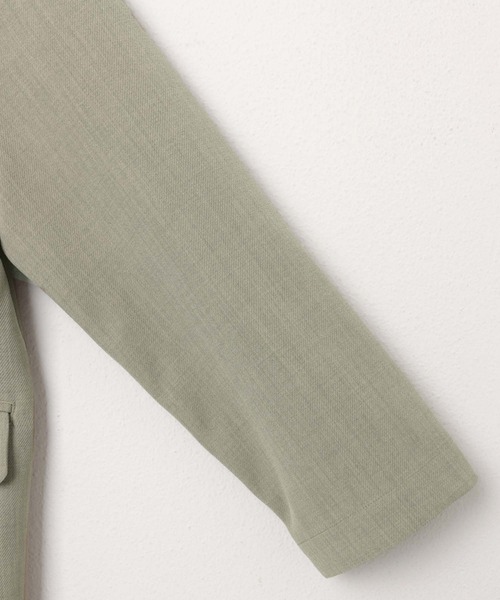 【セール】リネンライクダブルブレストテーラードジャケット（テーラードジャケット）｜andme（アンドミー）