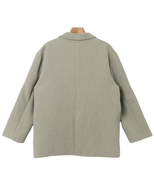 【セール】リネンライクダブルブレストテーラードジャケット（テーラードジャケット）｜andme（アンドミー）
