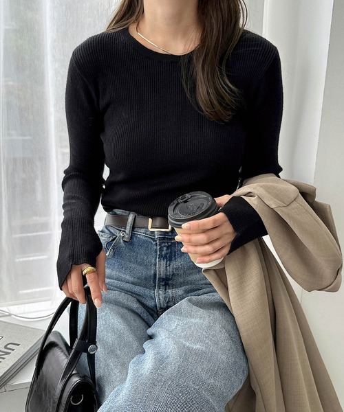 【セール】リネンライクダブルブレストテーラードジャケット（テーラードジャケット）｜andme（アンドミー）