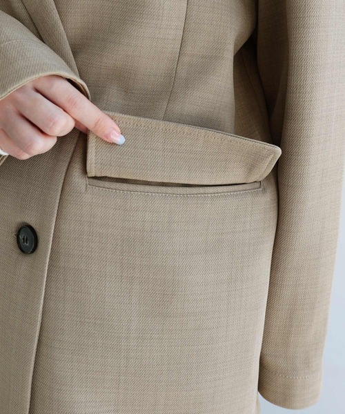 新色追加】ダブルブレストテーラードジャケット（テーラード