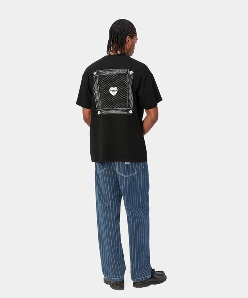 Carhartt（カーハート）の「【Carhartt WIP】S/S HEART BANDANA T-SHIRT（Tシャツ/カットソー・キッズ・ブラック×ホワイト/ホワイト×ブラック・X-LARGE/LARGE/MEDIUM）」の10枚目の写真