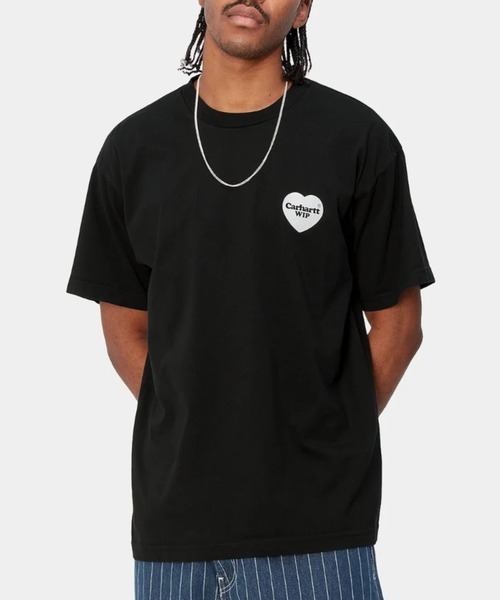 Carhartt（カーハート）の「【Carhartt WIP】S/S HEART BANDANA T-SHIRT（Tシャツ/カットソー・キッズ・ブラック×ホワイト/ホワイト×ブラック・X-LARGE/LARGE/MEDIUM）」の8枚目の写真