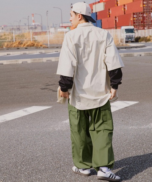 ディッキーズ　ホワイト カーゴパンツ Dickies（ディッキーズ）の「Dickies/ディッキーズ Easy Cargo
