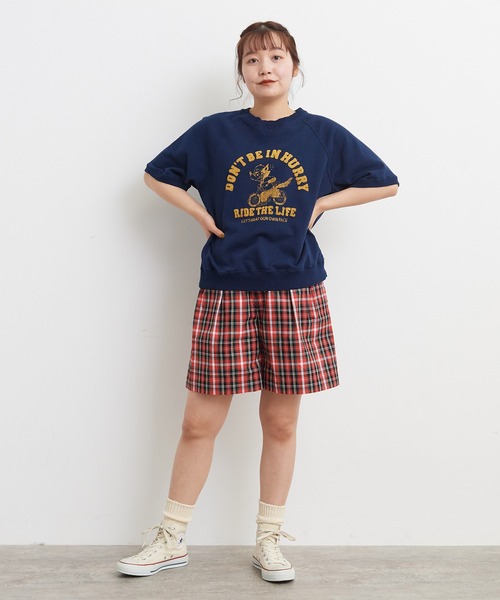 CHILD WOMEN　チャイルドウーマン　スウェット　ミニ裏毛　日本製 CHILD WOMAN（チャイルドウーマン）の「ミニ裏毛 オオカミ