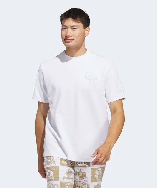 未使用 アディダス ゴルフ モックネック ボーダー カットソー Tシャツ adidas 2022年秋冬モデル日本正規品20％OFF アディダス PLAY