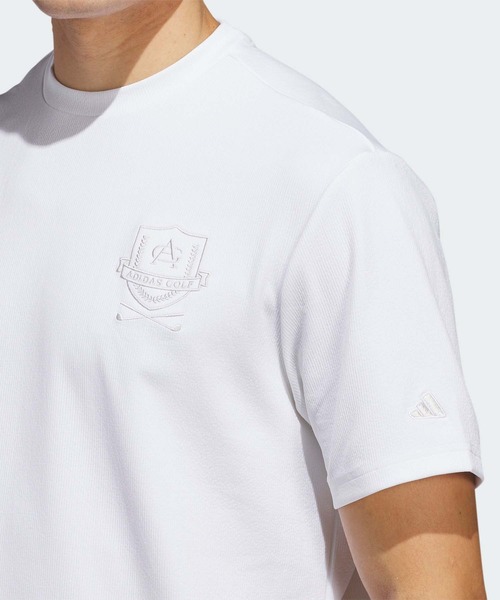 セール】GO-TO クレストモックシャツ【adidas Golf/アディダス