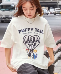Labrador Retriever/ラブラドールレトリーバー 別注 カレッジロゴ刺繍 ビッグシルエット半袖Tシャツ
