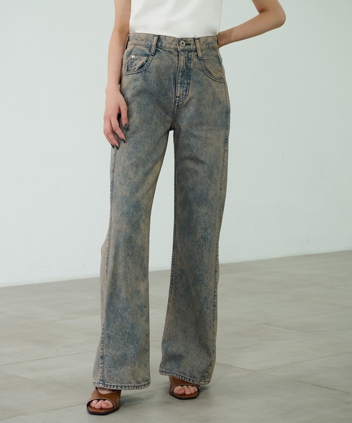 PUBLIC DENIM MULTI RELAX フレアデニム　デニム PUBLIC DENIM MULTIRELAX（デニムパンツ）｜PUBLIC TOKYO