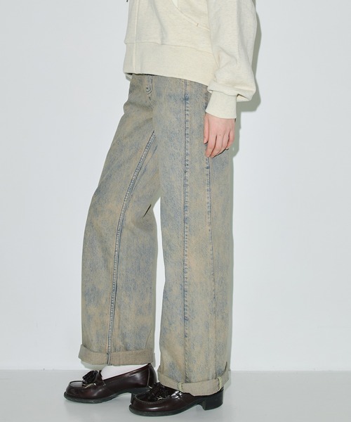 パンツ PUBLIC TOKYO PUBLICDENIM MULTIRELAX PUBLICDENIM MULTIRELAX(1-R MULTI): : ウィメンズ｜PUBLIC