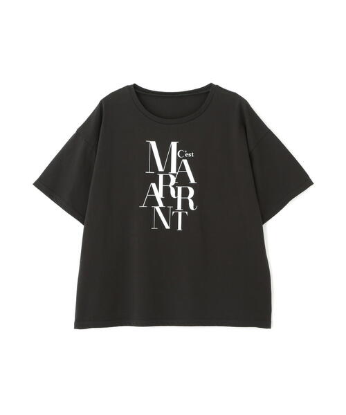 PROPORTION BODY DRESSING（プロポーションボディドレッシング）の「＜Ｅ＞ロゴＴシャツ / 1214167400（Tシャツ/カットソー・レディース・ダークグレー/ホワイト・FREE）」の3枚目の写真