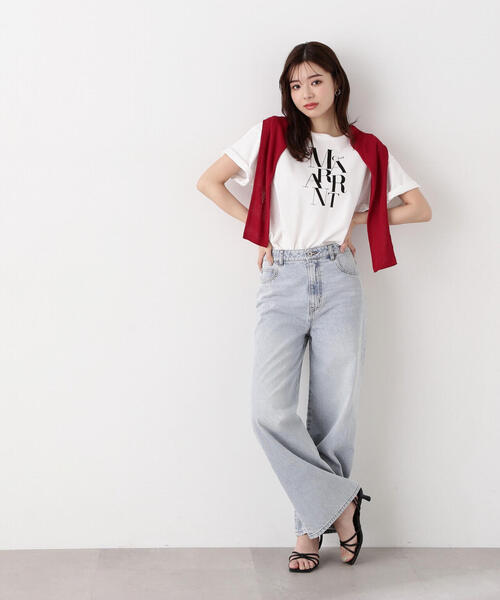 PROPORTION BODY DRESSING（プロポーションボディドレッシング）の「＜Ｅ＞ロゴＴシャツ / 1214167400（Tシャツ/カットソー・レディース・ダークグレー/ホワイト・FREE）」の16枚目の写真