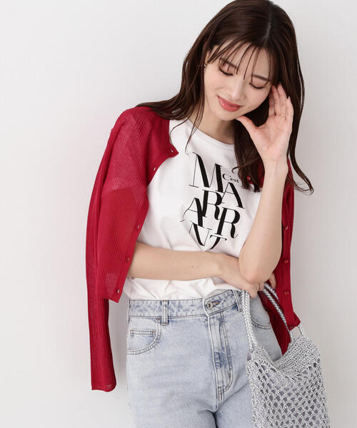 PROPORTION BODY DRESSING（プロポーションボディドレッシング）の「＜Ｅ＞ロゴＴシャツ / 1214167400（Tシャツ/カットソー・レディース・ダークグレー/ホワイト・FREE）」の17枚目の写真