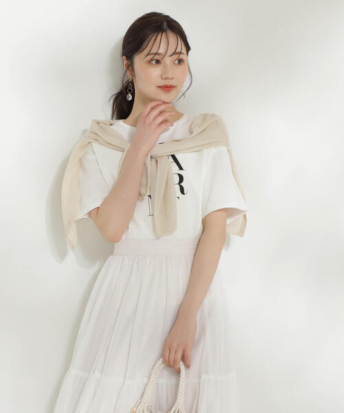 PROPORTION BODY DRESSING（プロポーションボディドレッシング）の「＜Ｅ＞ロゴＴシャツ / 1214167400（Tシャツ/カットソー・レディース・ダークグレー/ホワイト・FREE）」の20枚目の写真