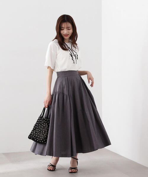 PROPORTION BODY DRESSING（プロポーションボディドレッシング）の「＜Ｅ＞ロゴＴシャツ / 1214167400（Tシャツ/カットソー・レディース・ダークグレー/ホワイト・FREE）」の21枚目の写真