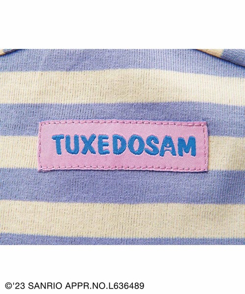 シロップ.(シロップ.)の「サンリオキャラクターコラボ カラーボーダーのTシャツ:キッズ(Tシャツ/カットソー・キッズ・ベージュ/グリーン/ブルー・13/12/11)」の22枚目の写真