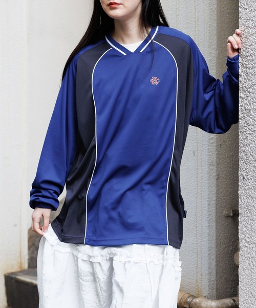 セール】【UNISEX】ROMANTIC CROWN／サッカージャージプル