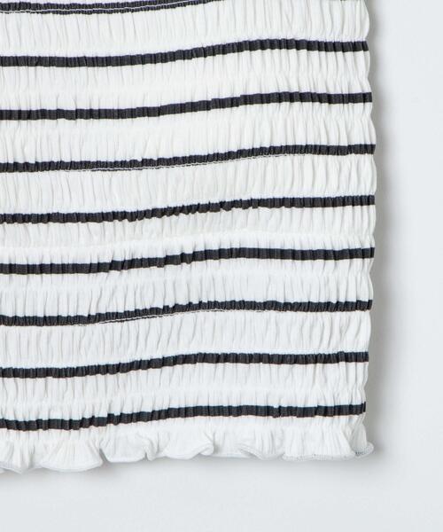 WEGO（ウィゴー）の「WEGO/2WAYシャーリングキャミ（キャミソール・レディース・ブラック/オフホワイト/その他1・FREE）」の11枚目の写真