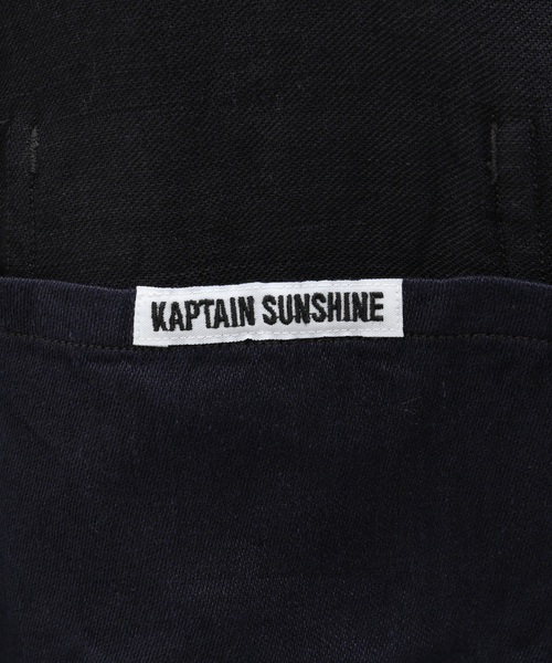Kaptain Sunshine(キャプテン サンシャイン)の「KAPTAIN SUNSHINE / Work Jacket KS24SJK08(テーラードジャケット・メンズ・ネイビー/ブラウン・MEDIUM/LARGE)」の18枚目の写真