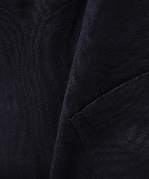 Kaptain Sunshine(キャプテン サンシャイン)の「KAPTAIN SUNSHINE / Work Jacket KS24SJK08(テーラードジャケット・メンズ・ネイビー/ブラウン・MEDIUM/LARGE)」の21枚目の写真